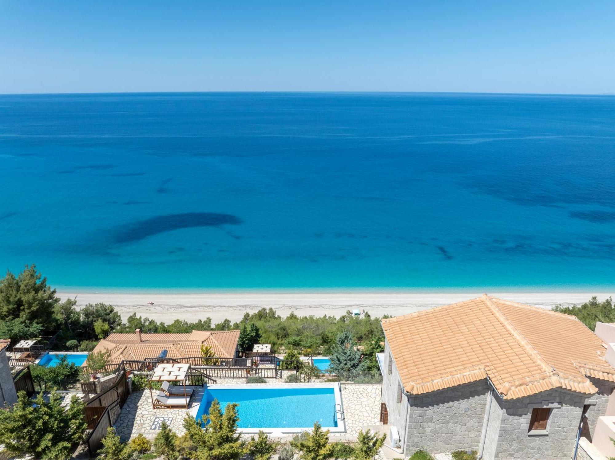 Milos Paradise Luxury Villas Áyios Nikítas 외부 사진