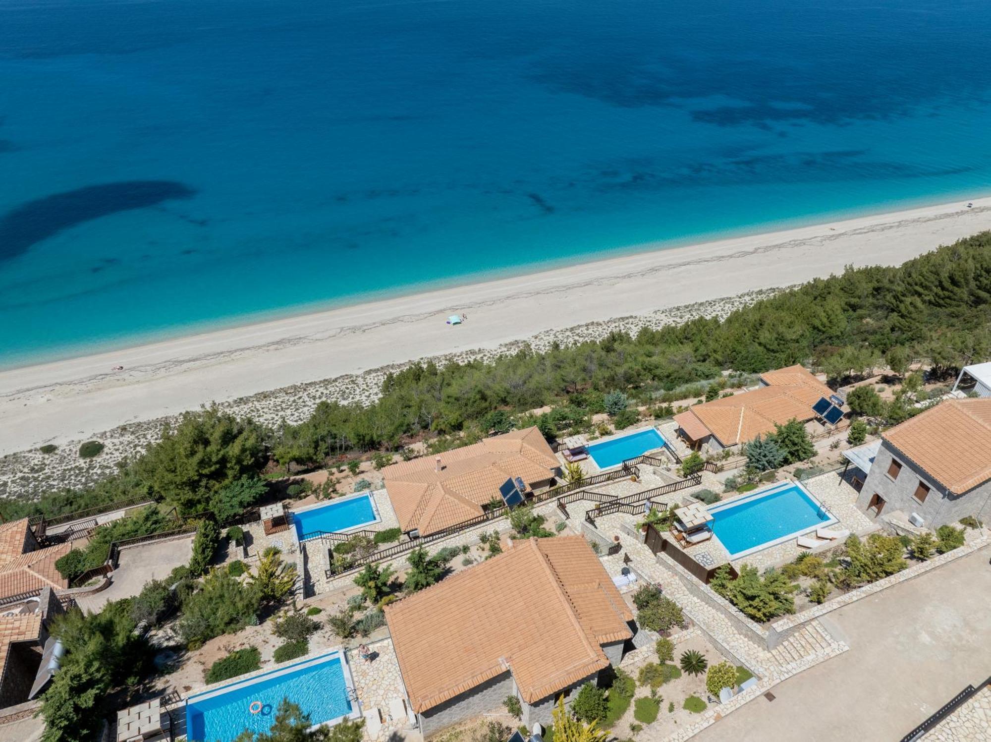 Milos Paradise Luxury Villas Áyios Nikítas 외부 사진
