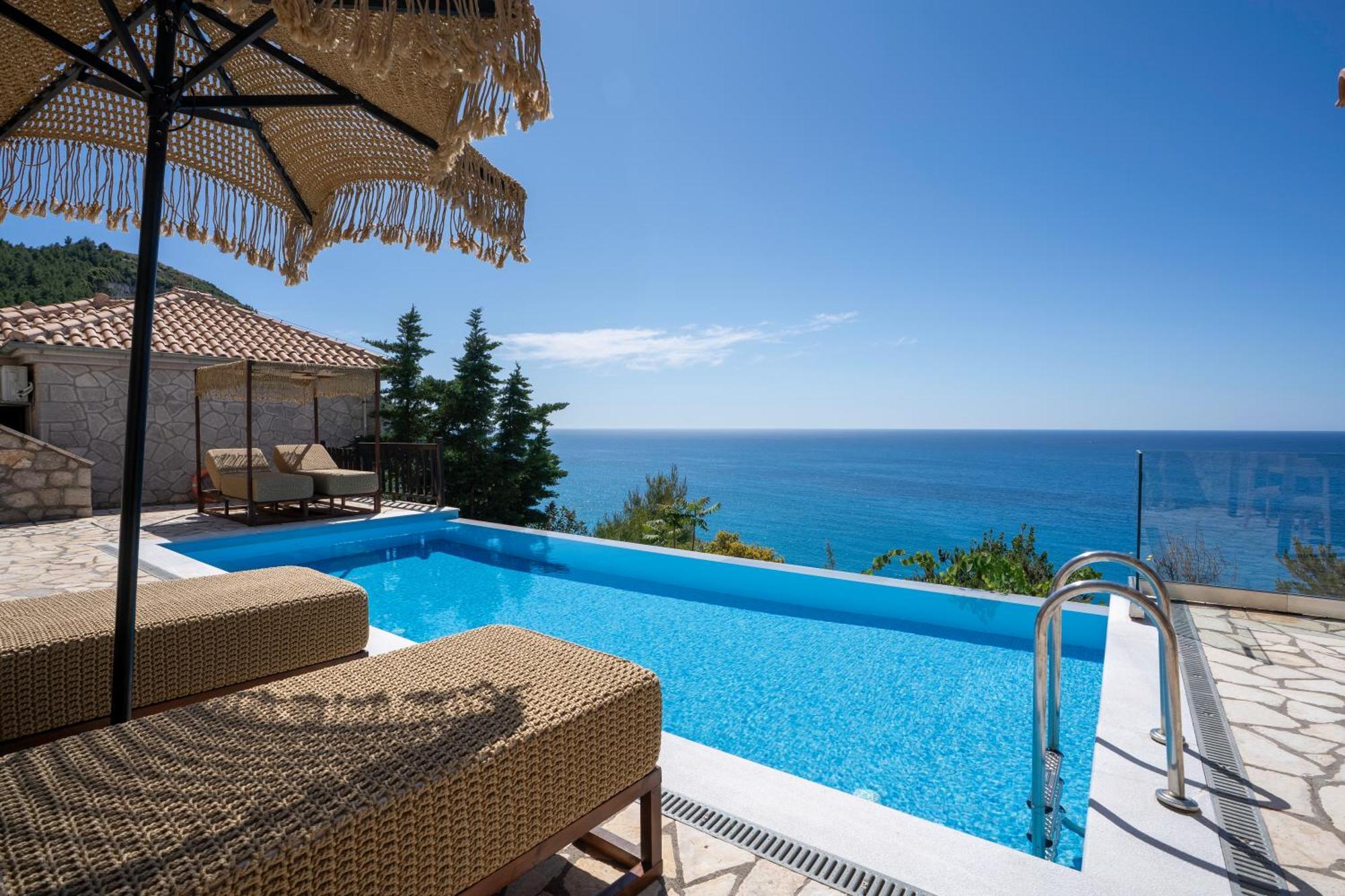 Milos Paradise Luxury Villas Áyios Nikítas 외부 사진