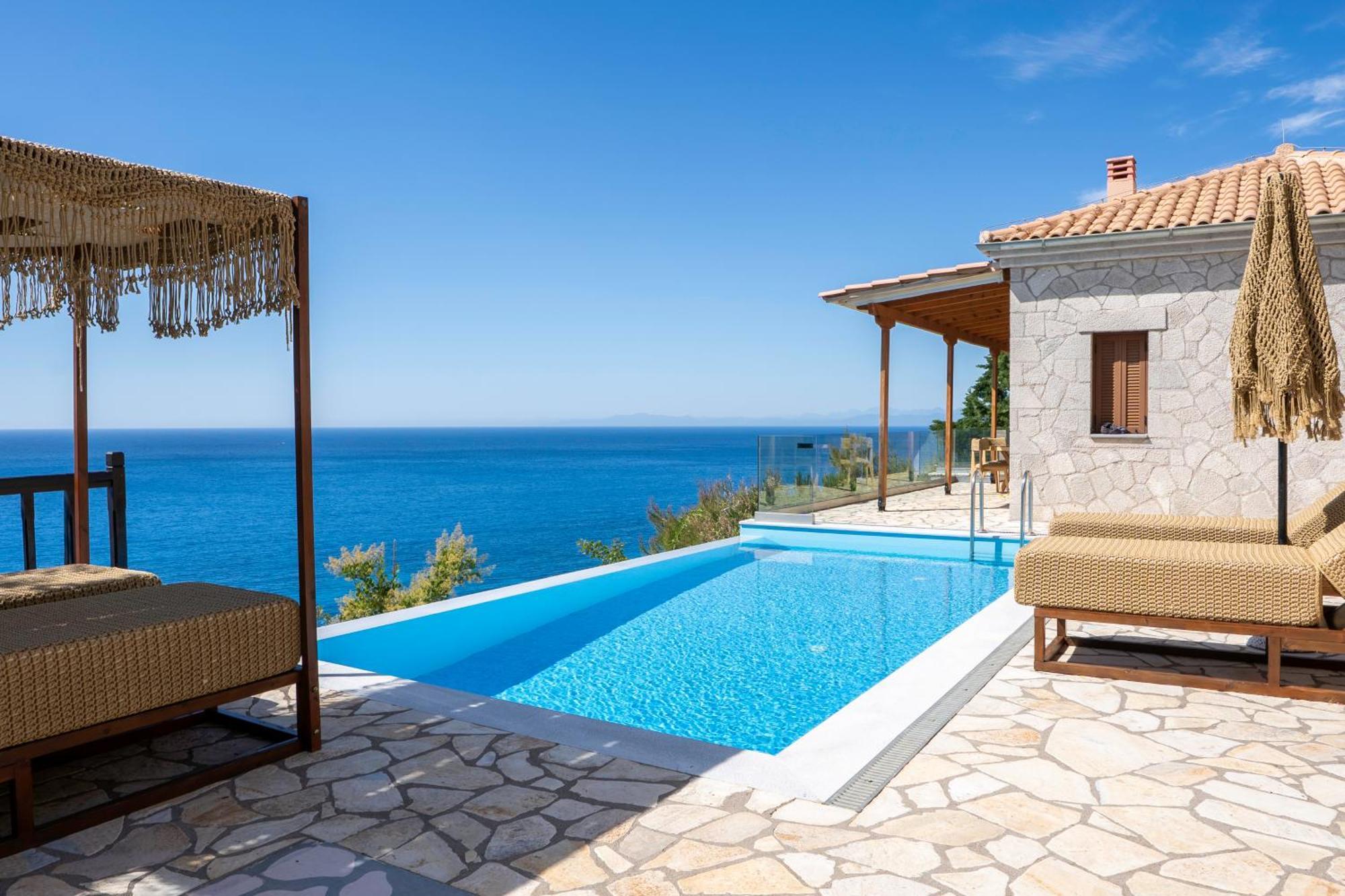 Milos Paradise Luxury Villas Áyios Nikítas 외부 사진