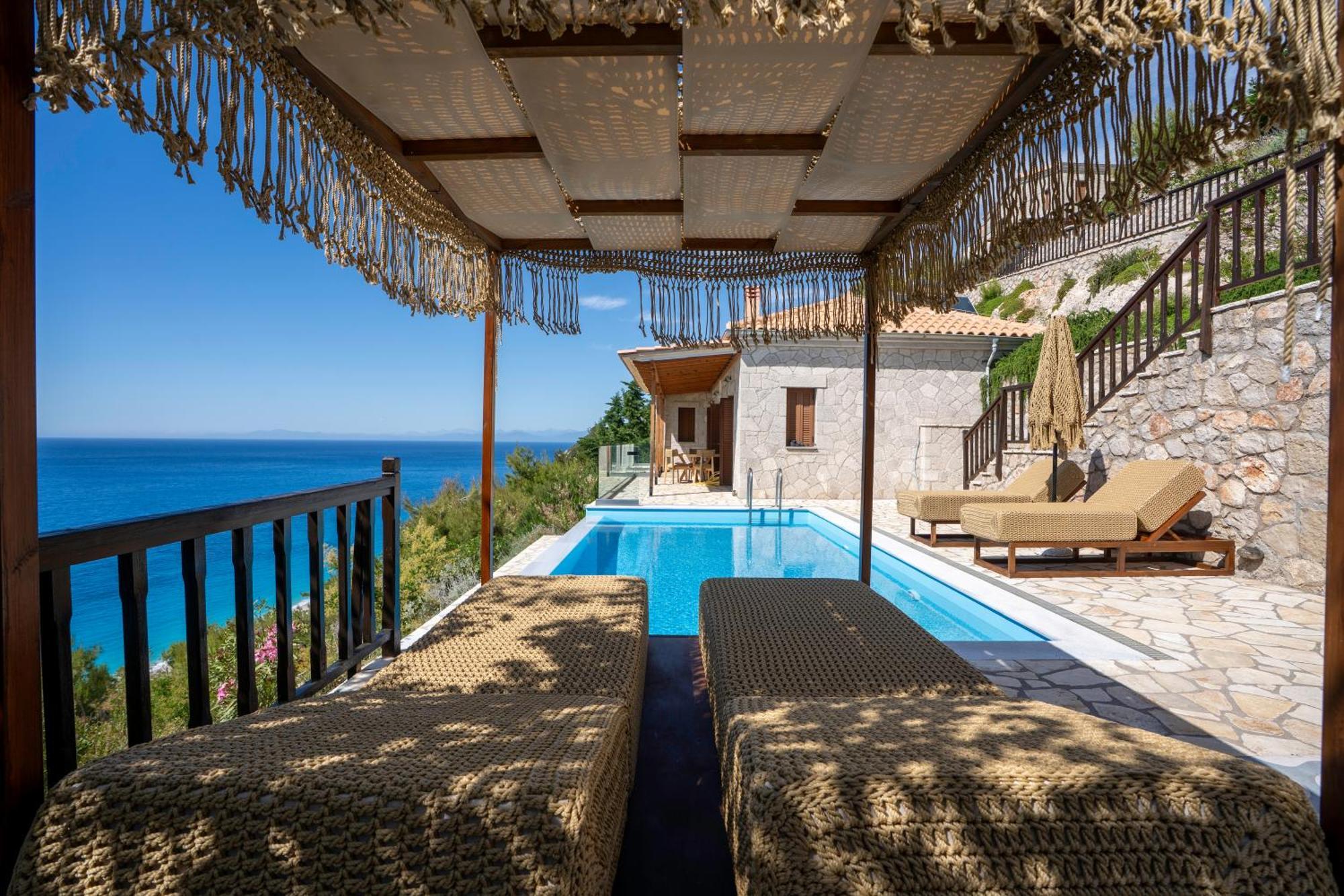 Milos Paradise Luxury Villas Áyios Nikítas 외부 사진