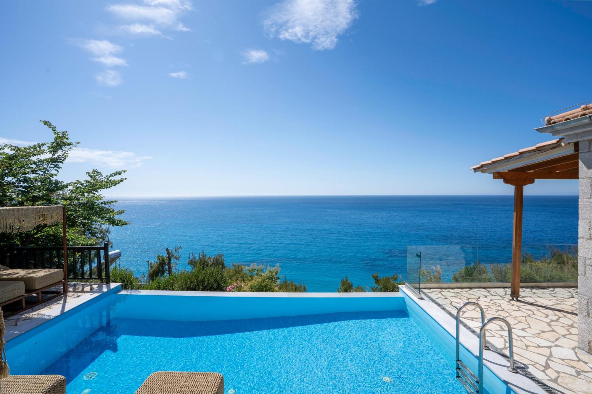 Milos Paradise Luxury Villas Áyios Nikítas 외부 사진