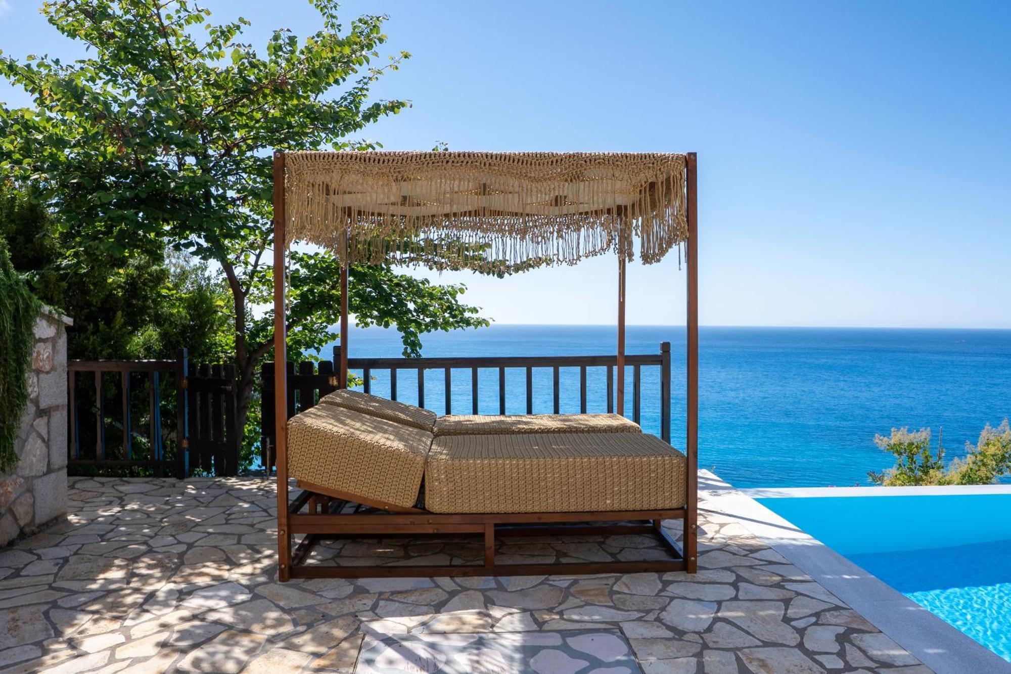 Milos Paradise Luxury Villas Áyios Nikítas 외부 사진