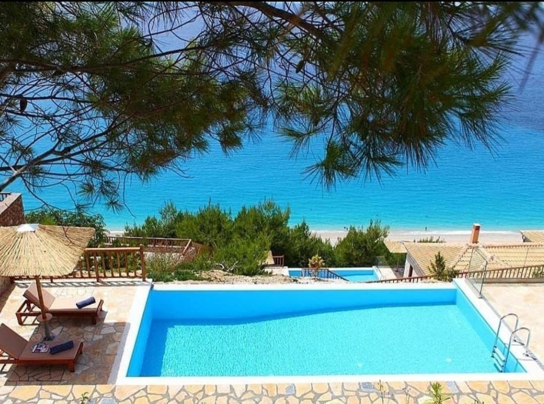 Milos Paradise Luxury Villas Áyios Nikítas 외부 사진
