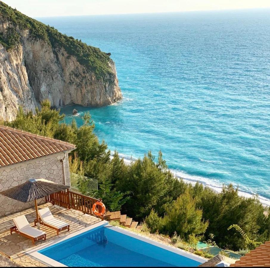 Milos Paradise Luxury Villas Áyios Nikítas 외부 사진